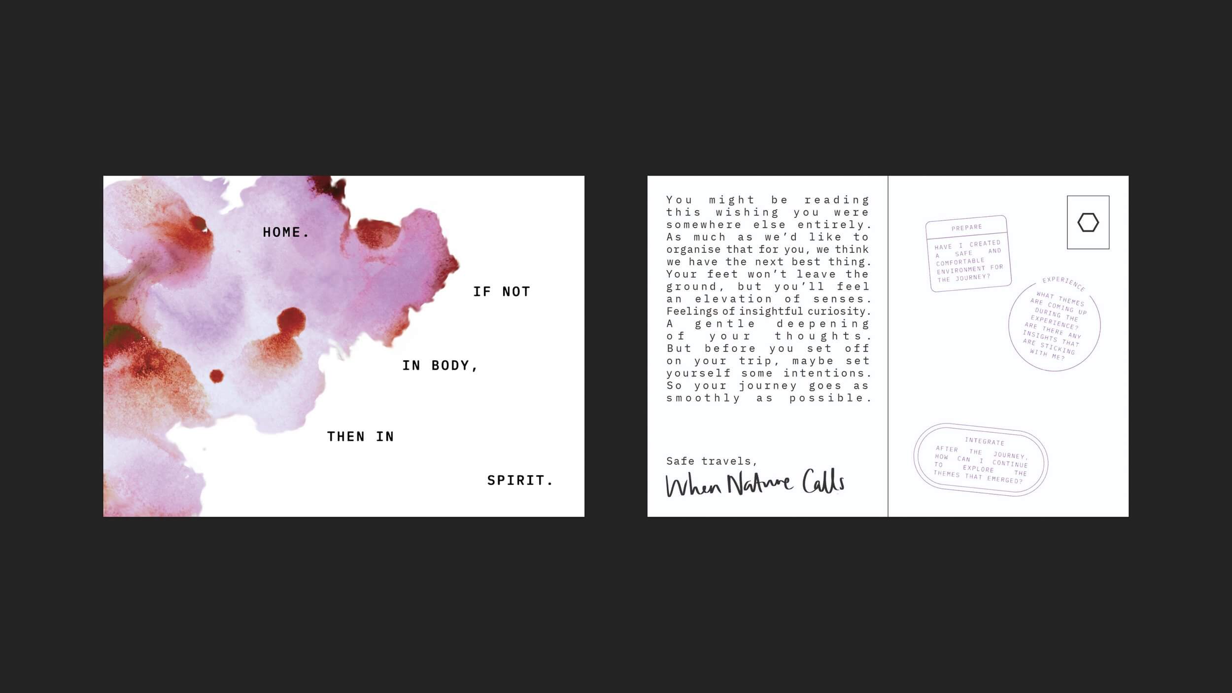Intentions Postcards