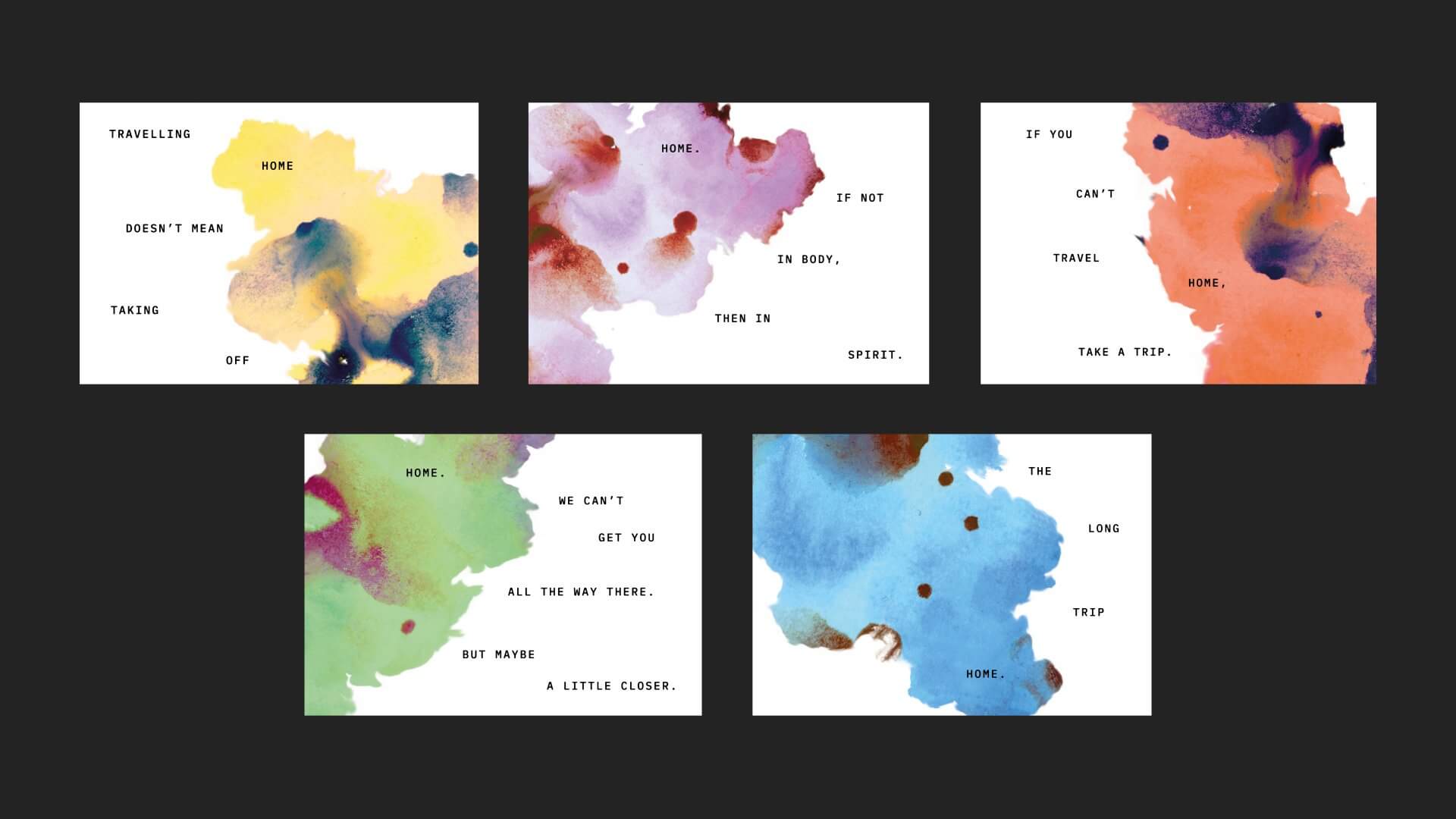 Intentions Postcards